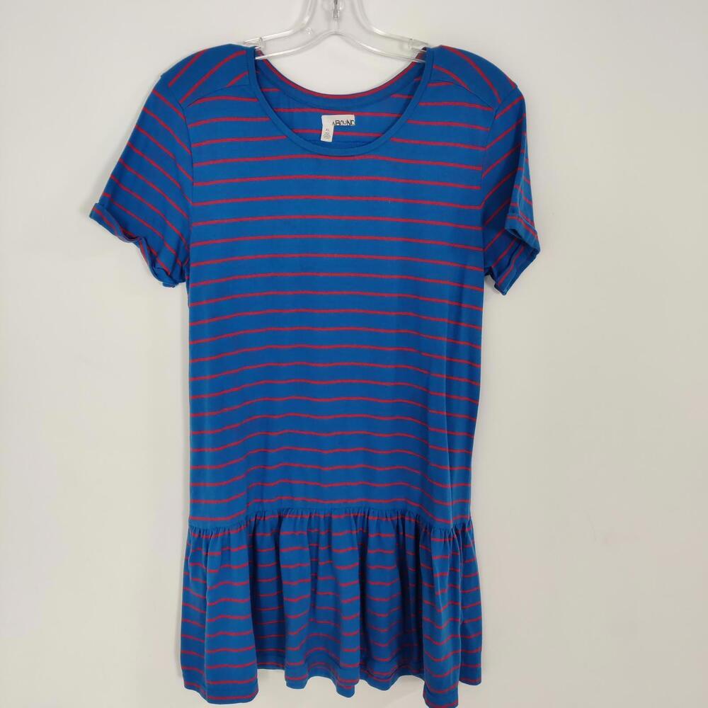 Abound Women's Tunic Tshirt Size XL Cotton Y2K Grunge Tiered